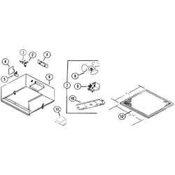 NuTone M1T Mercury-Nutone Range Hood Parts breakout large