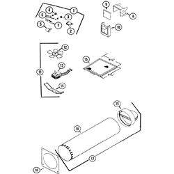 NuTone M2T Mercury-Nutone Range Hood Parts breakout large