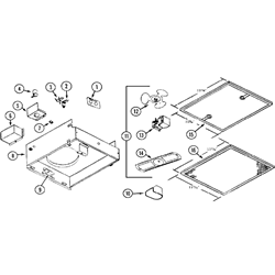 NuTone M3 Mercury-Nutone Range Hood Parts breakout large