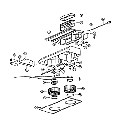 Broan P8 850 Cfm Internal Blower Parts breakout large