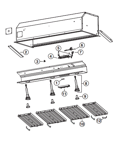 BEST PIK33 Kitchen Range Hood Parts breakout large