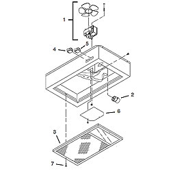 Broan PM25 Range Hood Parts breakout large