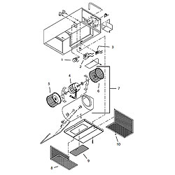 Broan PM44 Power Module 410 Cfm Parts breakout large