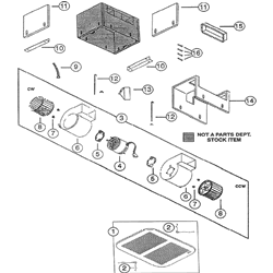 NuTone QT150 Quiettest Exhaust Fan Parts breakout large