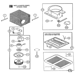 NuTone QT90 Quiet Test Exhaust Fan Parts 90 cfm breakout large