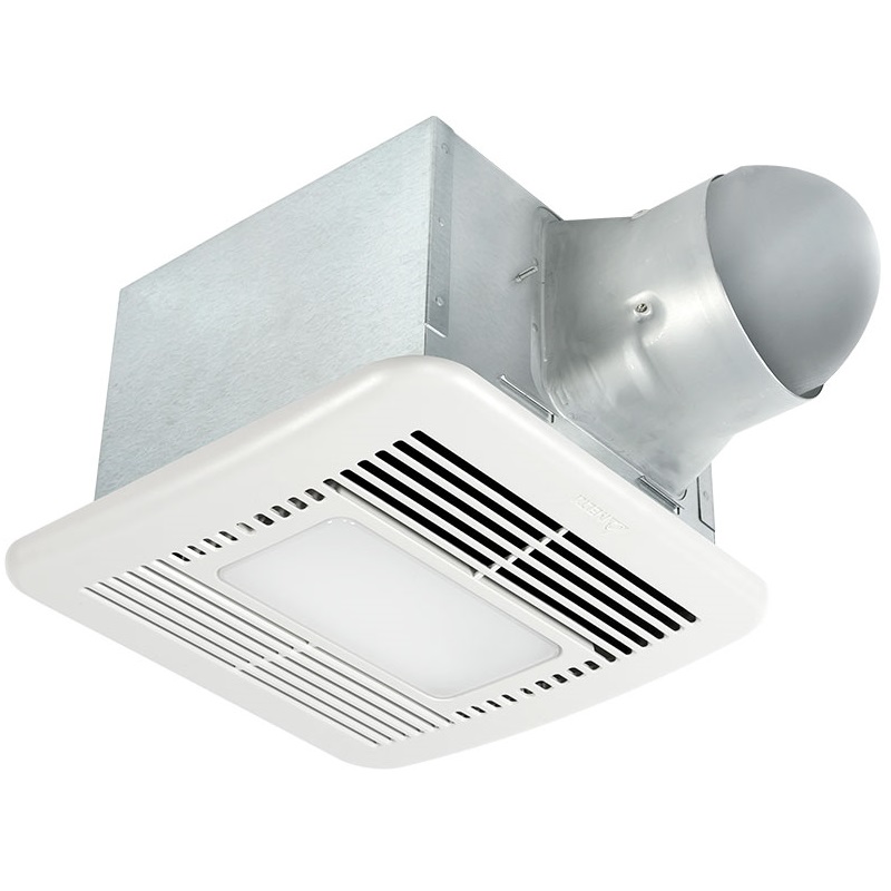 Delta Breez SIG80-110LED DC Exhaust Fan Dual Speed Led .3sones breakout small