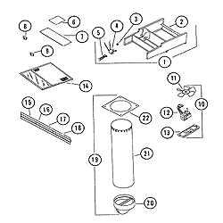 NuTone V20 Range Hood Parts breakout large