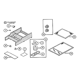 NuTone V23 Non-Duct Range Hood Parts breakout large