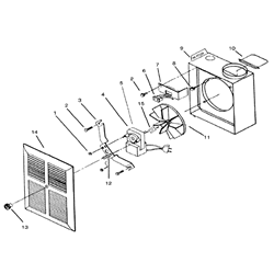 NuTone VC307C2 Village Economy Exhaust Fan Parts breakout large