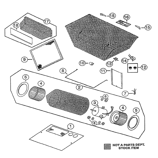 NuTone VPU300 Power Unit Parts breakout large