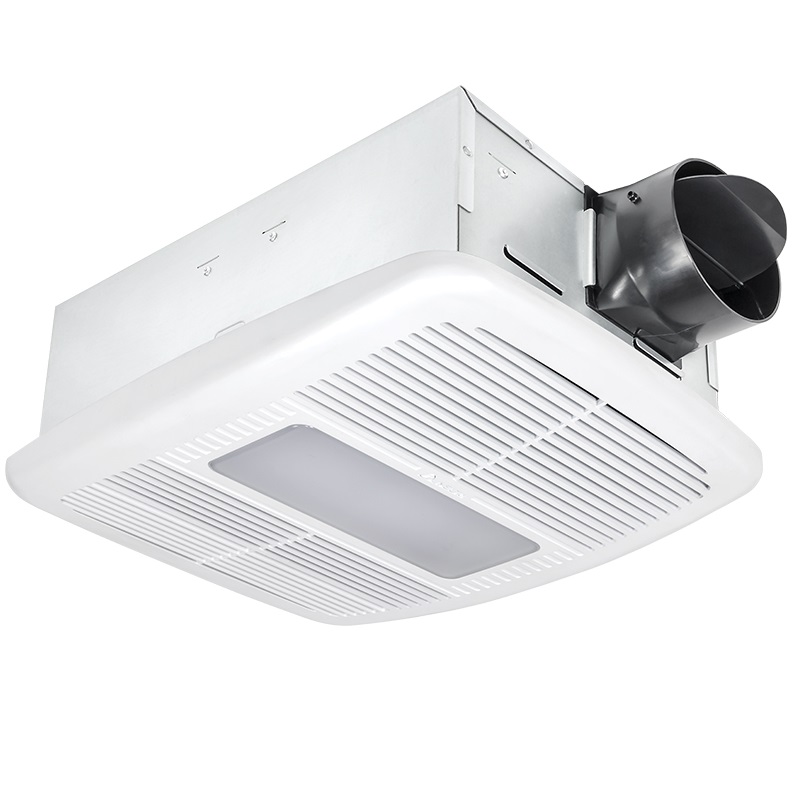 Delta Breez RAD110LED DC Heater/Exhaust Fan/Led .7 sones breakout small